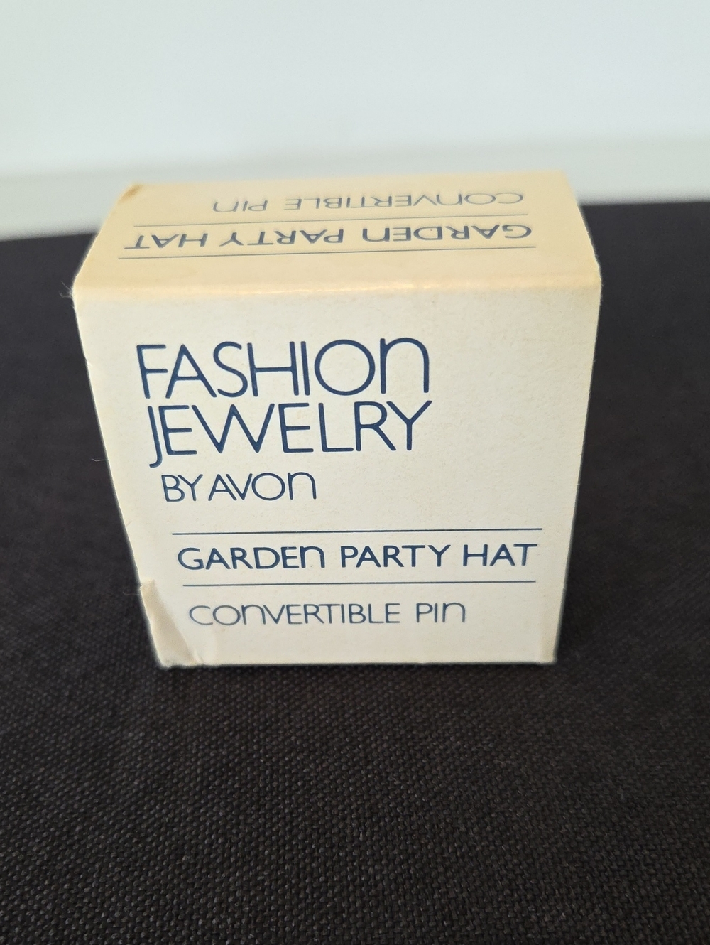 Avon 80s Fashion Jewelry Garden Party Hat Pin